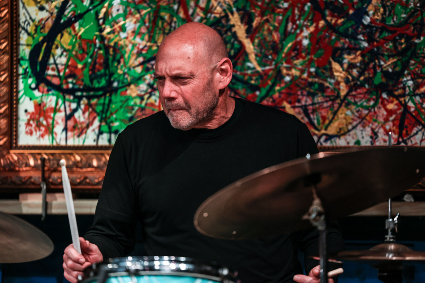 Drummer Mike Hyman